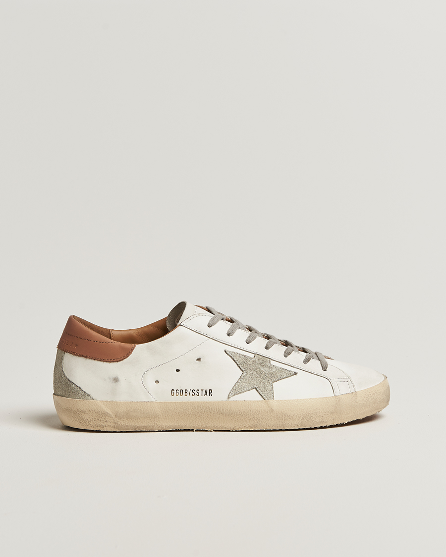 Uomini | Sneakers | Golden Goose | Super-Star Sneakers White/Light Brown