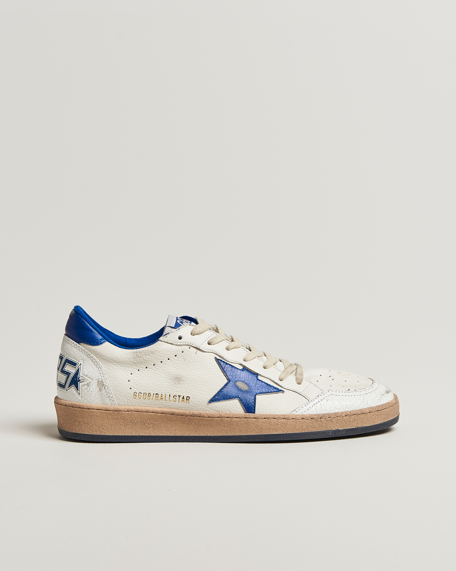 Uomini | Sneakers | Golden Goose | Ball Star Sneakers White/Blue