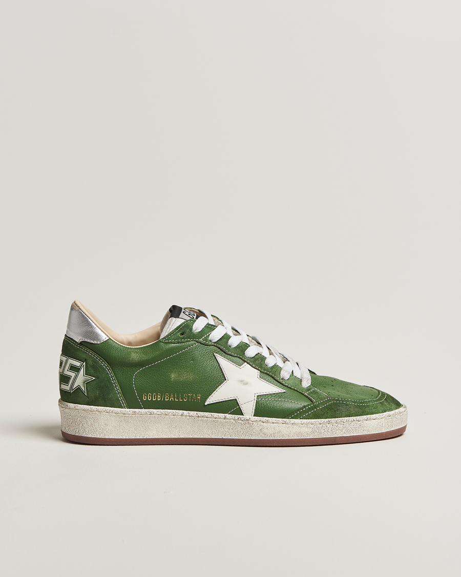 Uomini | Sneakers | Golden Goose | Ball Star Sneakers Green/White