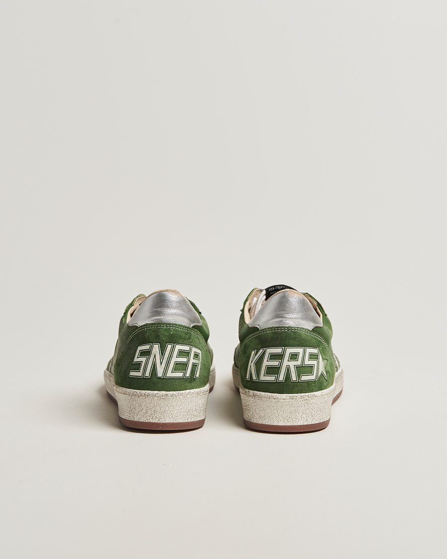 Uomini | Sneakers | Golden Goose | Ball Star Sneakers Green/White