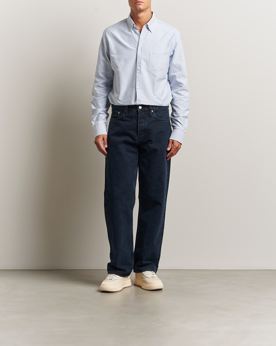 Uomini | Camicie | Golden Goose | Regular Fit Oxford Shirt Light Blue