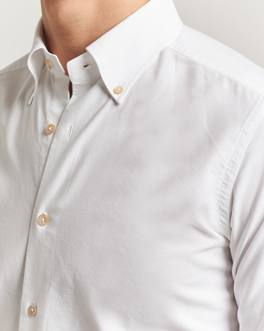 Uomini | Camicie | Grigio | Oxford Button Down Shirt White