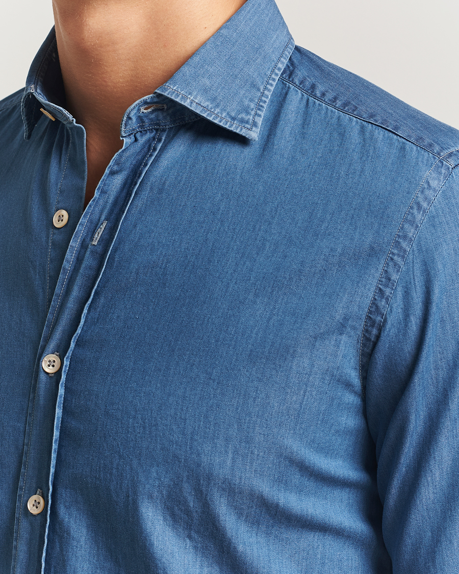 Uomini | Camicie | Grigio | Denim Shirt Indigo