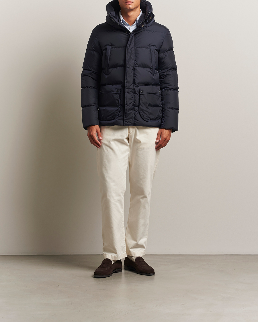 Uomini | Giacche | Herno | Chamonix Down Parka Navy