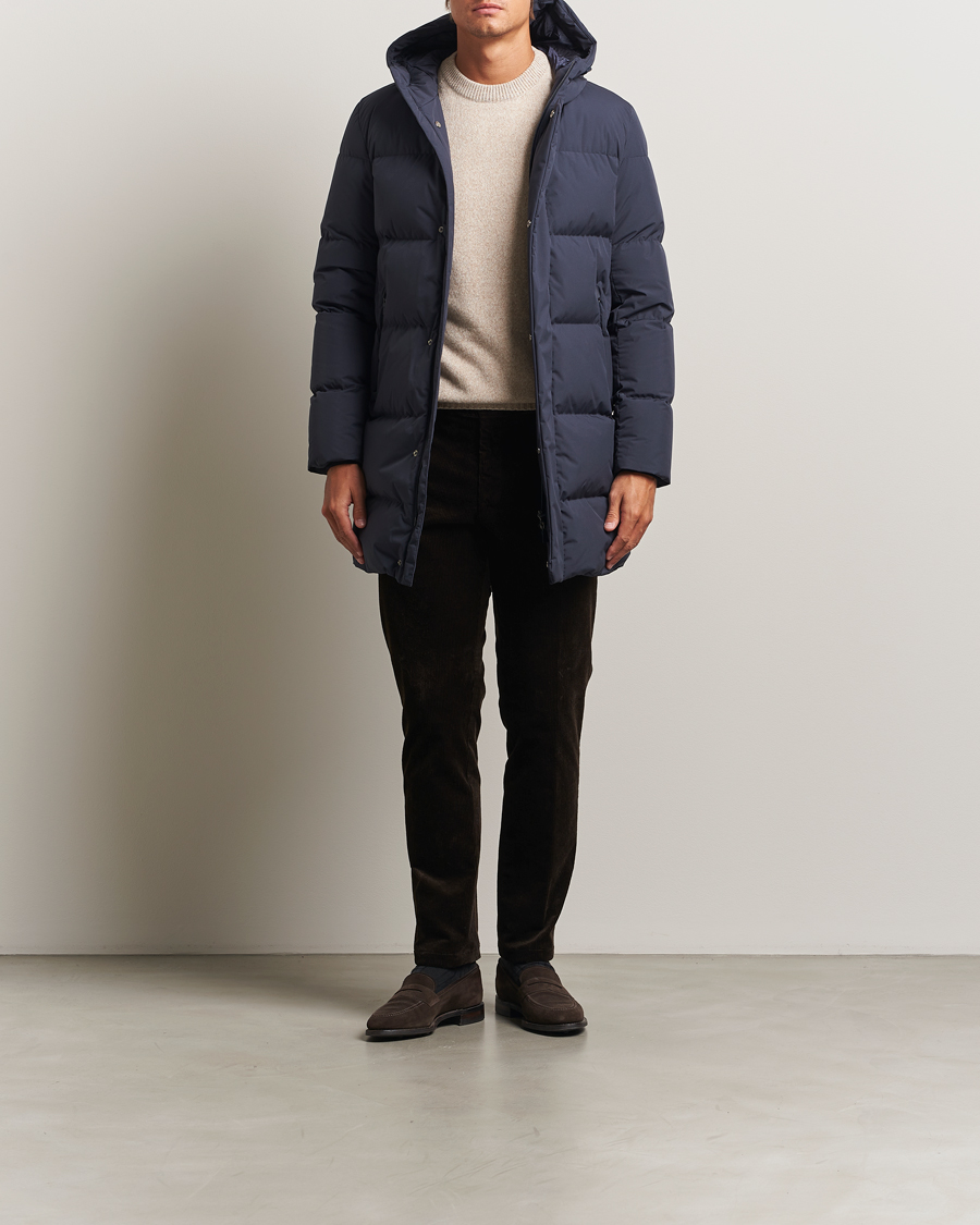 Uomini | Giacche | Herno | Waterproof Down Parka Navy