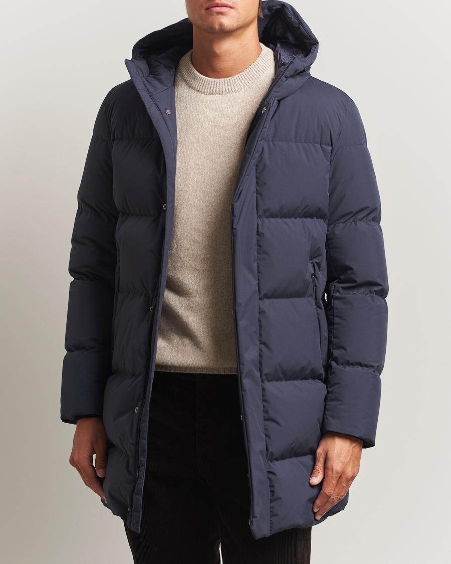 Uomini | Giacche | Herno | Waterproof Down Parka Navy
