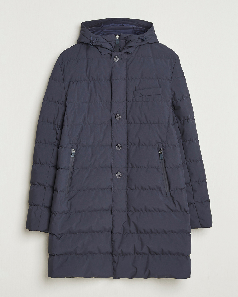 Uomini | Giacche | Herno | Waterproof Down Coat Navy