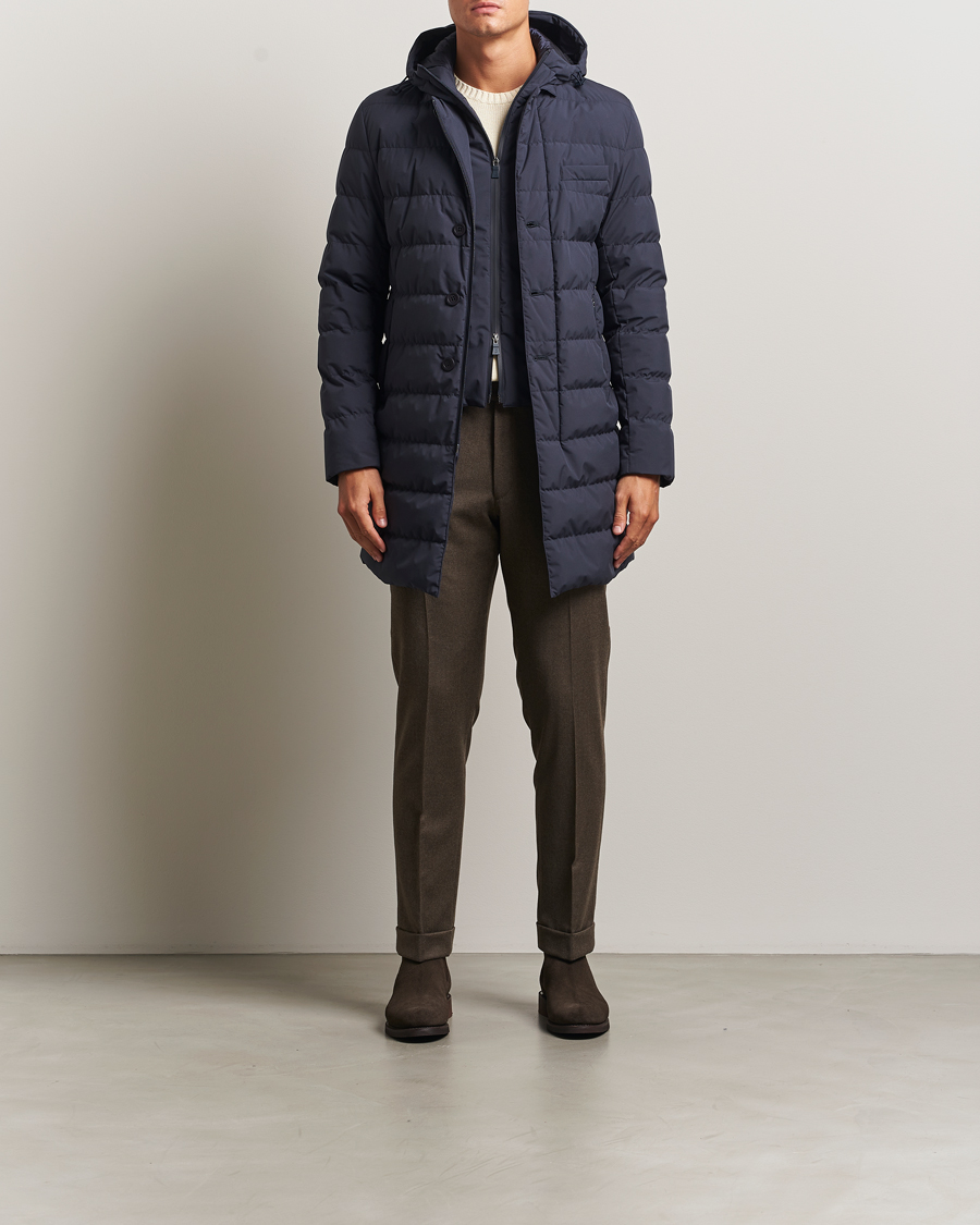 Uomini | Giacche | Herno | Waterproof Down Coat Navy