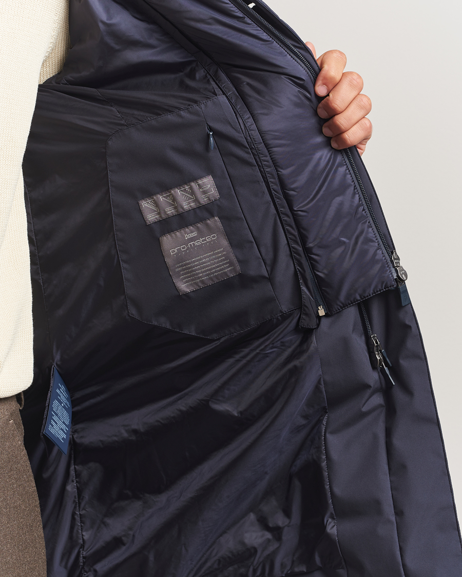 Uomini | Giacche | Herno | Waterproof Down Coat Navy