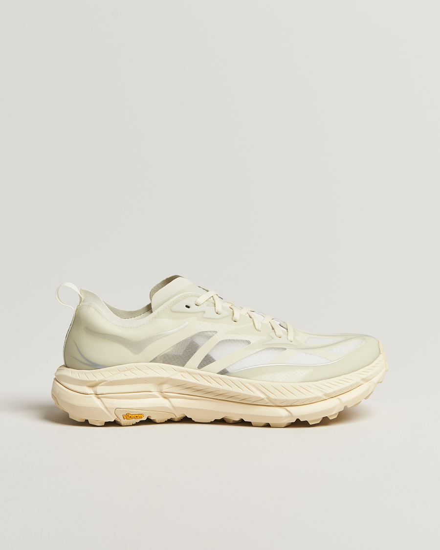 Uomini | Sneakers da trail | Hoka | One Mafate Speed 4 Lite Truffle Salt/Vintage Yellow