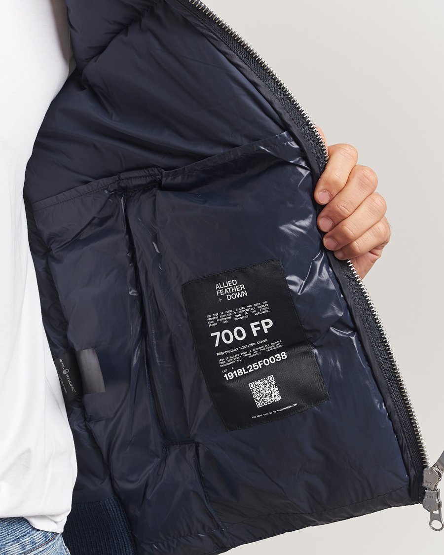 Uomini | Giacche | Sail Racing | Ridge Knitted Hybrid Jacket Dark Navy