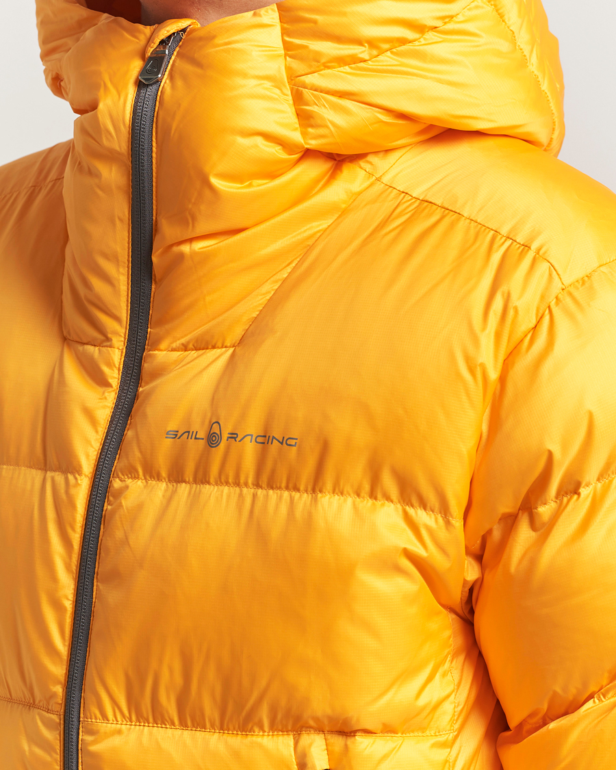 Uomini | Giacche | Sail Racing | Cloud Down Hooded Jacket Sunset Orange