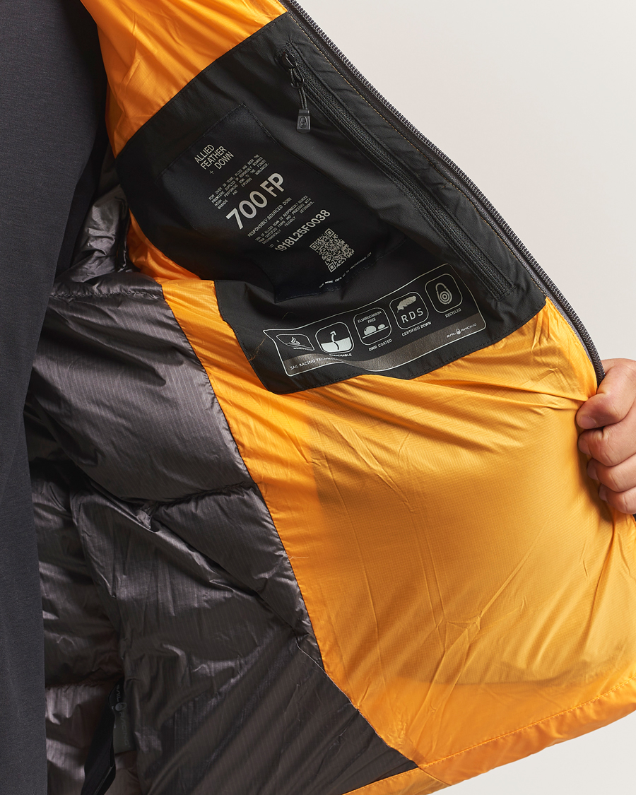 Uomini | Giacche | Sail Racing | Cloud Down Hooded Jacket Sunset Orange