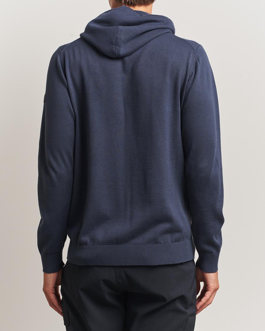 Uomini | Maglieria | Sail Racing | Bowman Knitted Full Zip Hoodie Navy