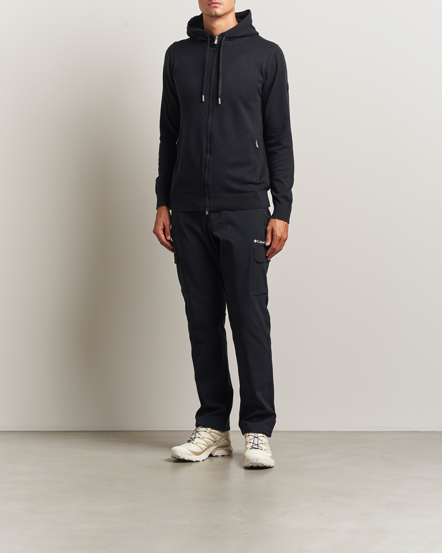 Uomini | Maglieria | Sail Racing | Bowman Knitted Full Zip Hoodie Carbon