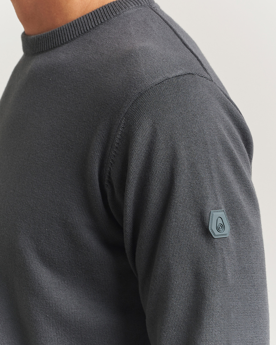 Uomini | Maglieria | Sail Racing | Bowman Knitted Crew Neck Aurora Green