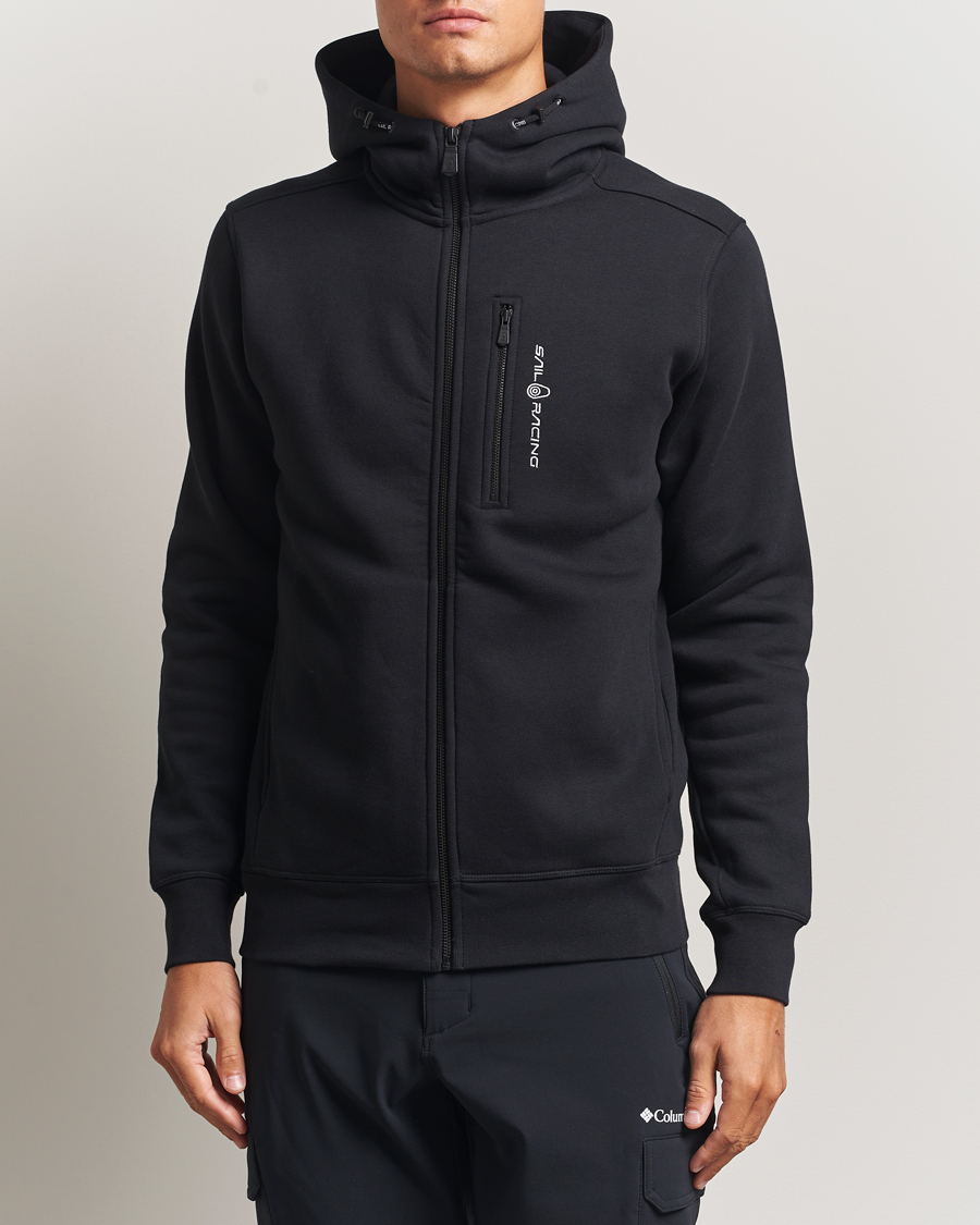 Uomini | Maglieria | Sail Racing | Bowman Full Zip Hoodie Carbon