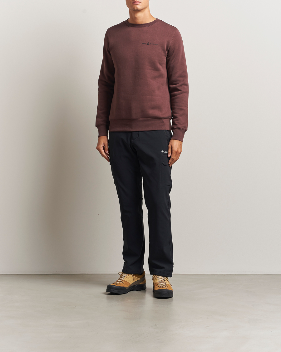 Uomini | Maglieria | Sail Racing | Bowman Crew Neck Sweatshirt Dark Brown