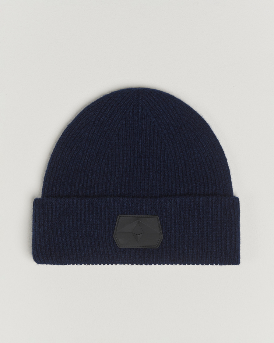 Uomini | Berretti | Sail Racing | Ridge Wool Knitted Beanie Dark Navy