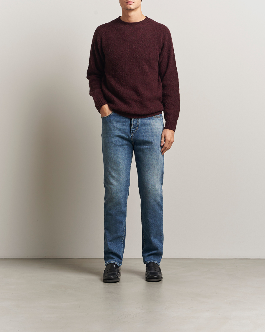 Uomini | Jeans | Jacob Cohën | Edos Regular Straight Fit Jeans Light Blue