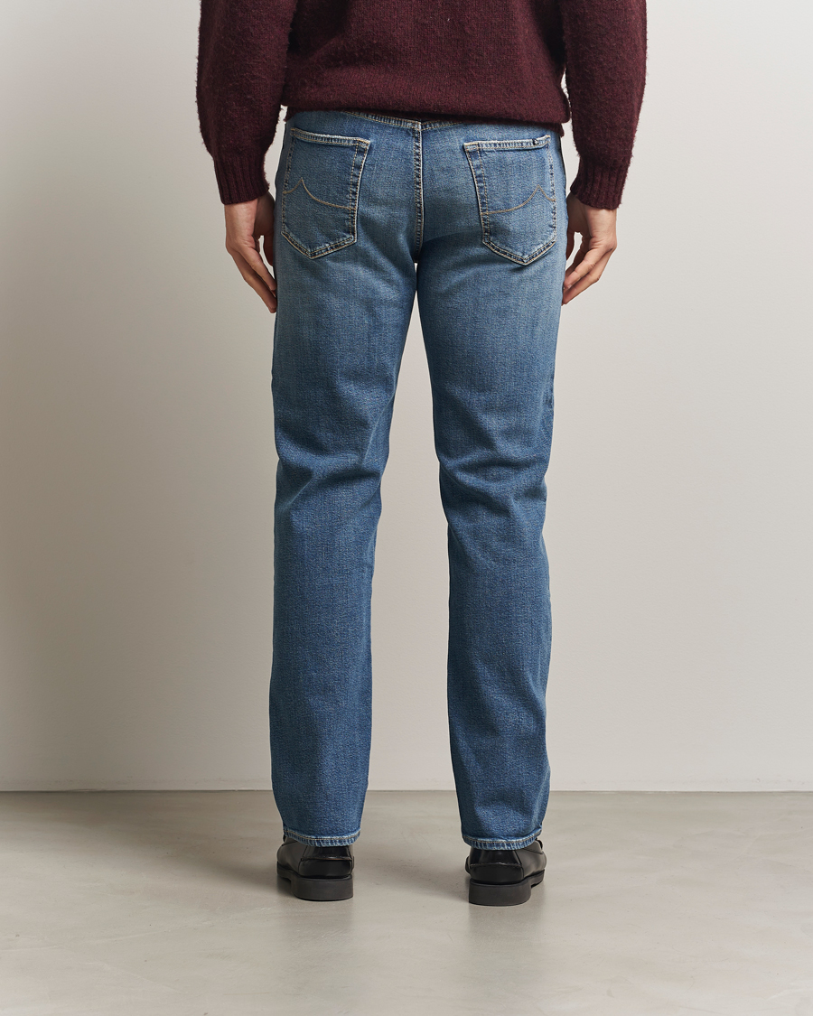 Uomini | Jeans | Jacob Cohën | Edos Regular Straight Fit Jeans Light Blue