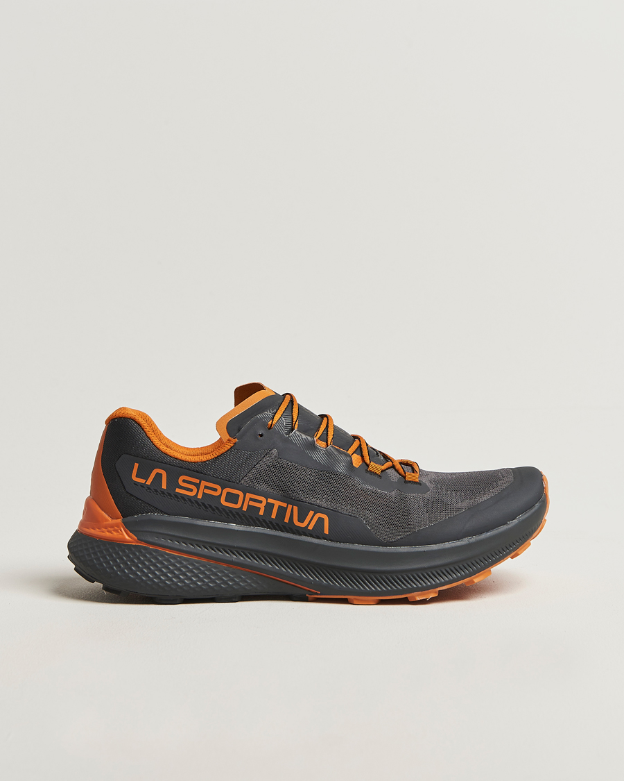 Uomini | Sneakers da trail | La Sportiva | Prodigio Trail Run Sneakers Carbon/Marmalade
