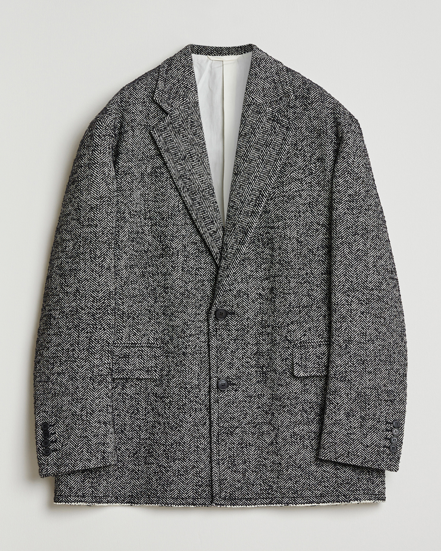 Uomini | Giacche | Lanvin | Soft Wool Jacket Grey