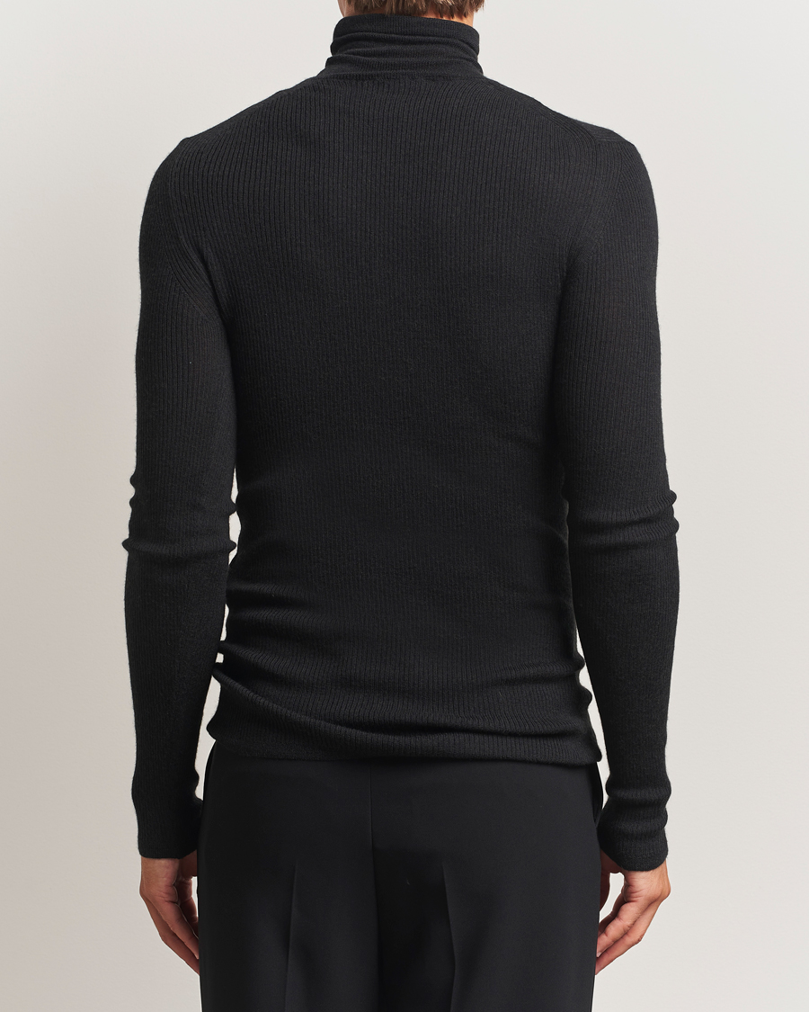 Uomini | Maglieria | Lanvin | Cashmere/Silk Rollneck Black