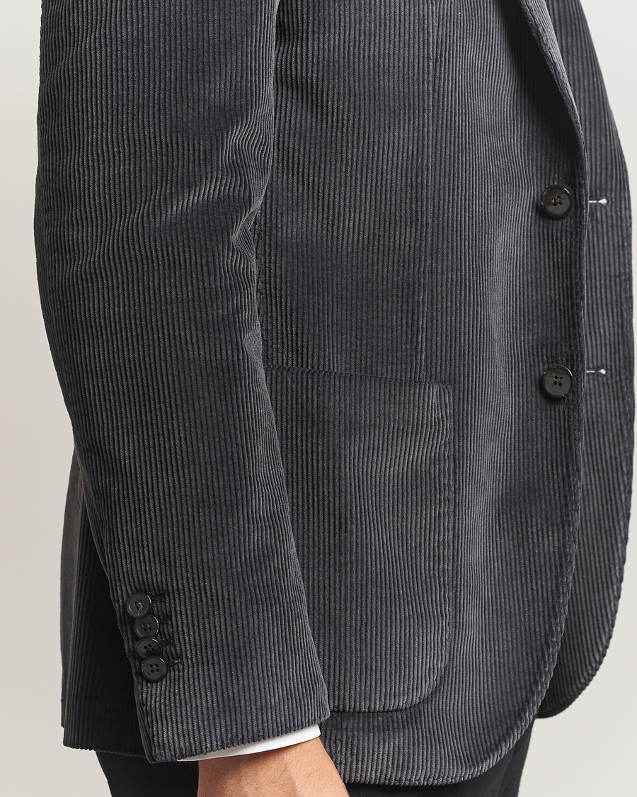Uomini | Blazers | L.B.M. 1911 | Jack Corduroy Blazer Dark Grey