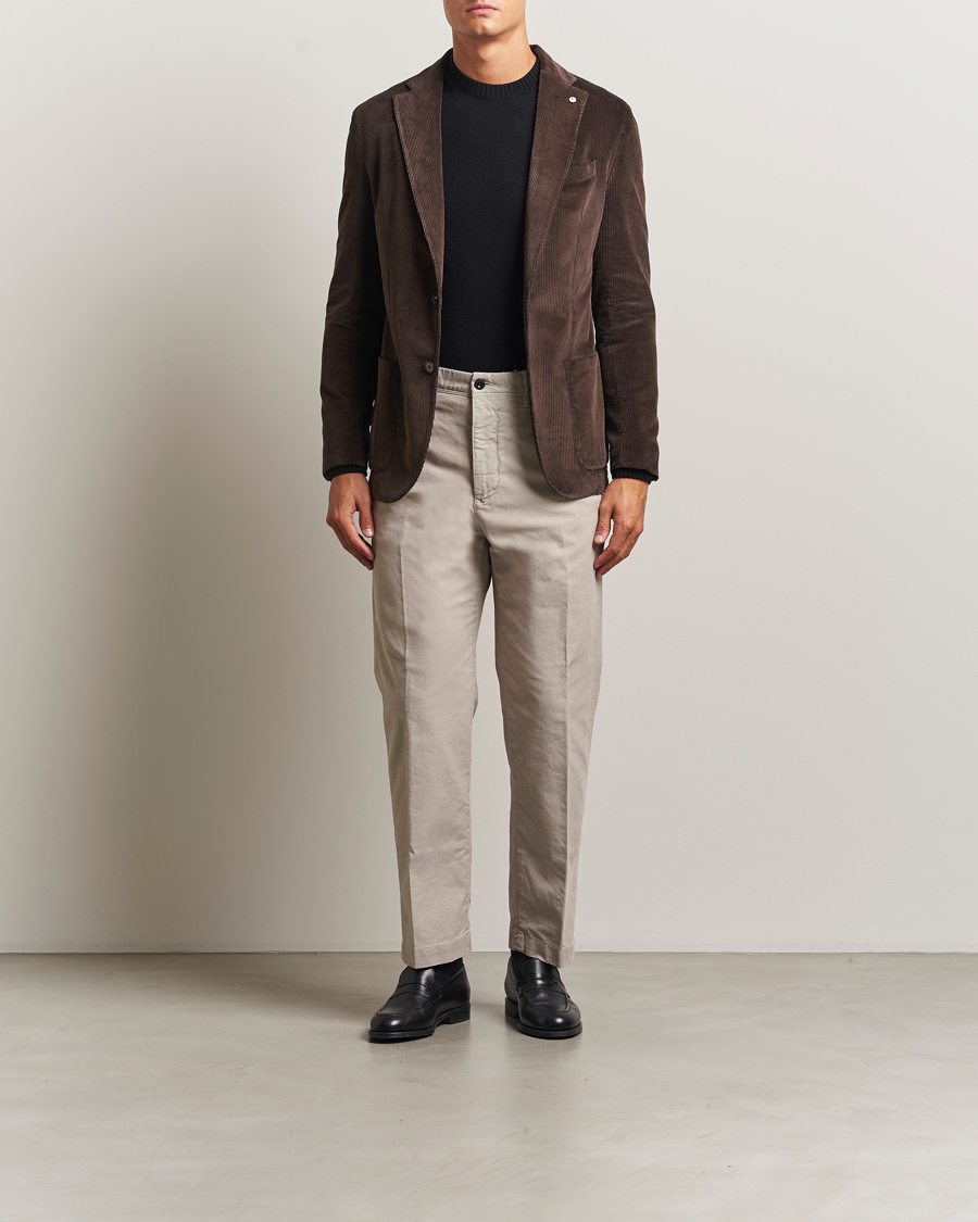 Uomini | Blazers | L.B.M. 1911 | Jack Corduroy Blazer Dark Brown
