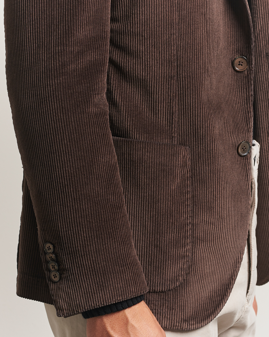 Uomini | Blazers | L.B.M. 1911 | Jack Corduroy Blazer Dark Brown