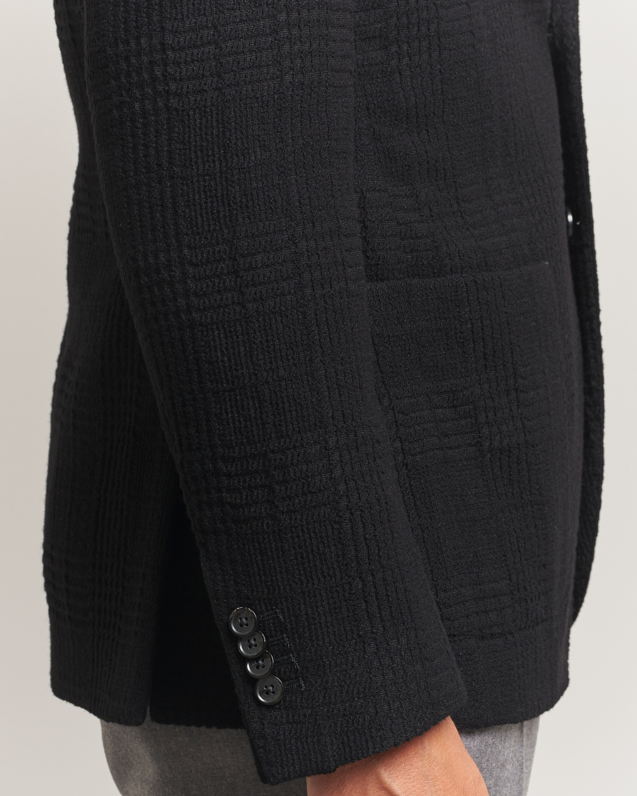 Uomini | Blazers | L.B.M. 1911 | Jack Structured Wool Blazer Black