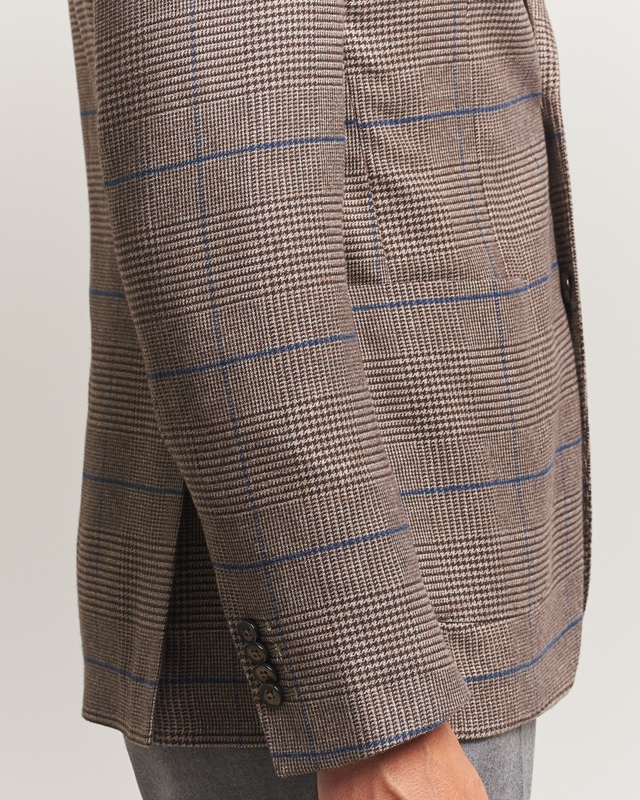 Uomini | Blazers | L.B.M. 1911 | Jack Overcheck Cotton Blazer Brown