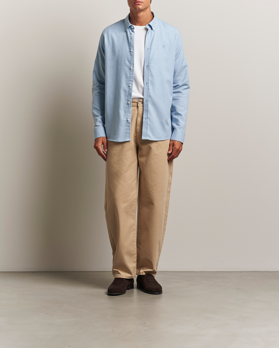 Uomini | Camicie | LES DEUX | Dessert Reg Flannel Shirt Allure