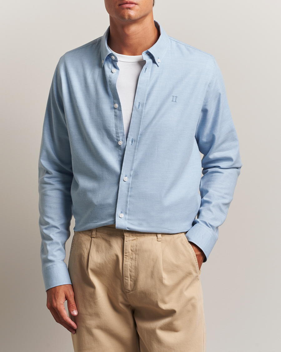 Uomini | Camicie | LES DEUX | Dessert Reg Flannel Shirt Allure