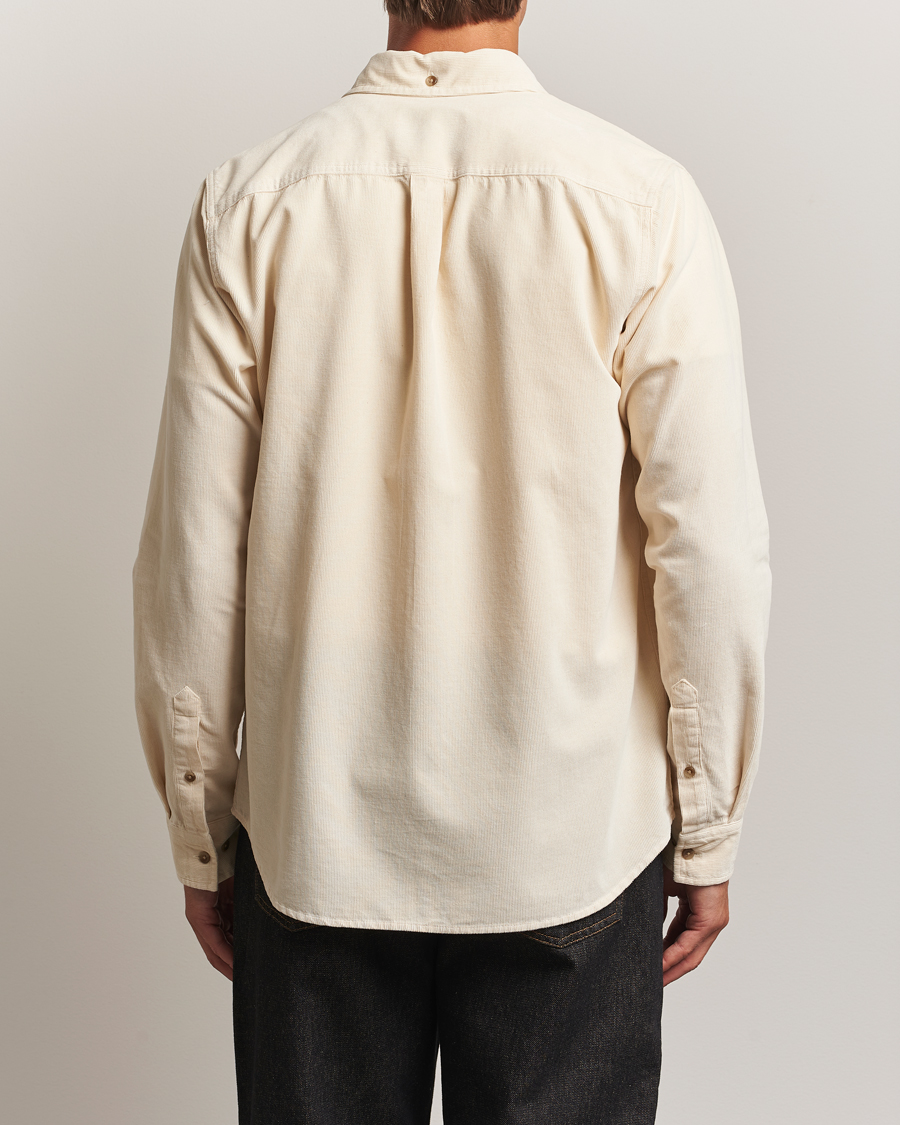 Uomini | Camicie | LES DEUX | Konrad Pinwale Corduroy Shirt Ivory