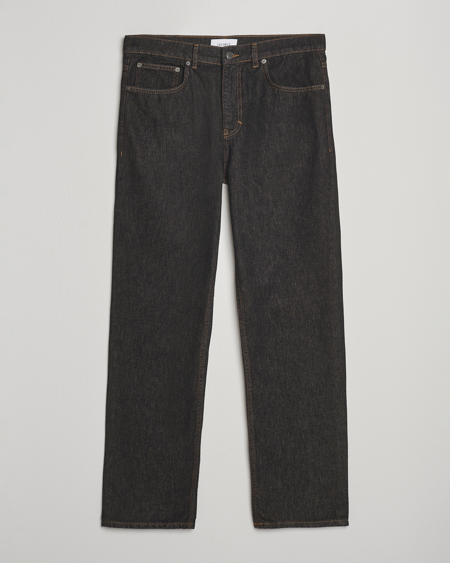 Uomini | Jeans | LES DEUX | Ryder 2.Tone Denim Jeans Black