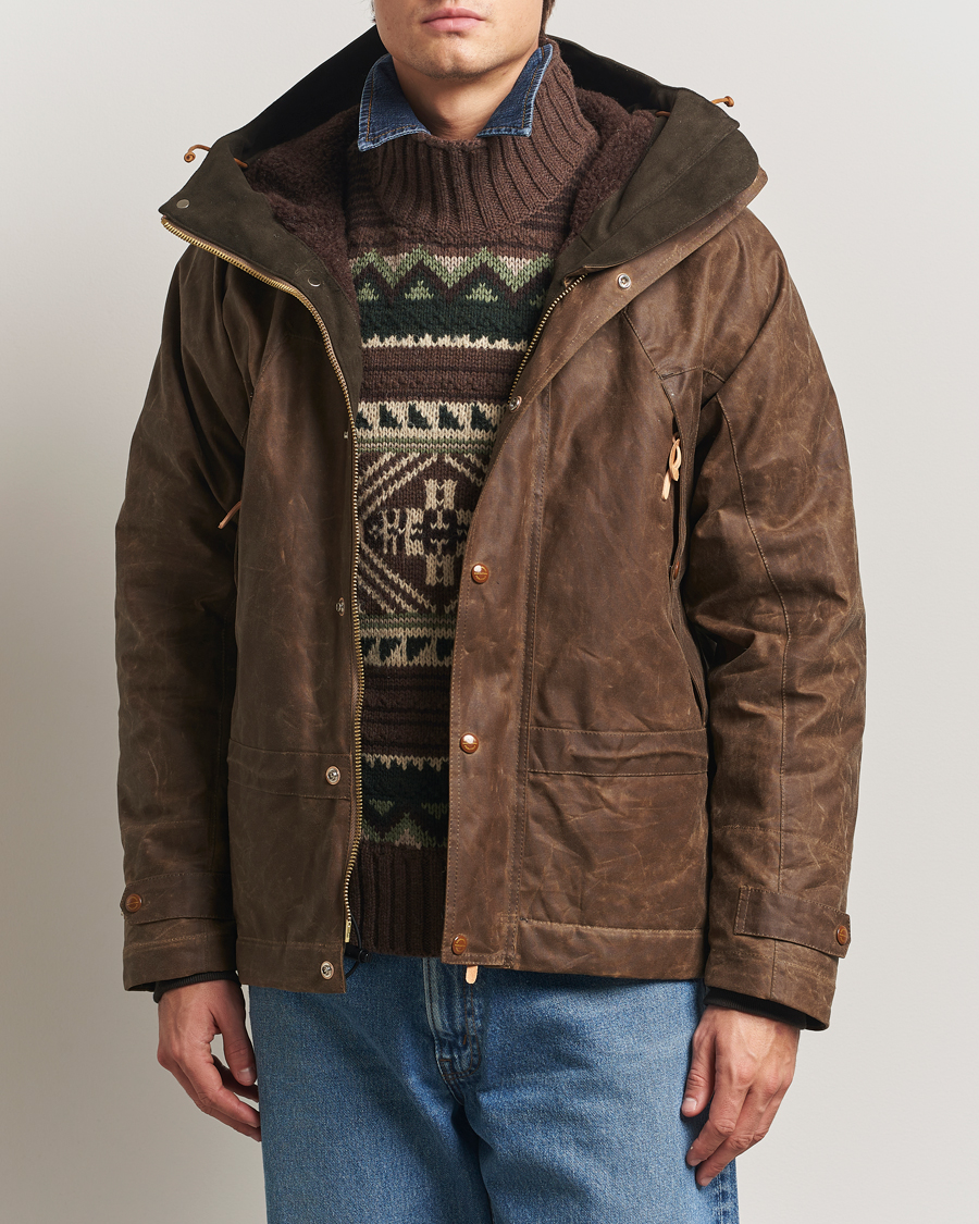 Uomini | Giacche | Manifattura Ceccarelli | Mountain Jacket Dark Tan