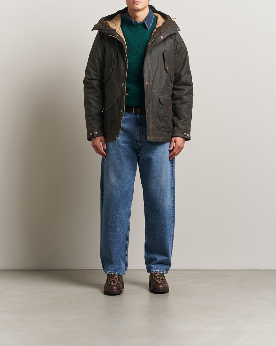 Uomini | Giacche | Manifattura Ceccarelli | New Fisherman Parka Chocolate