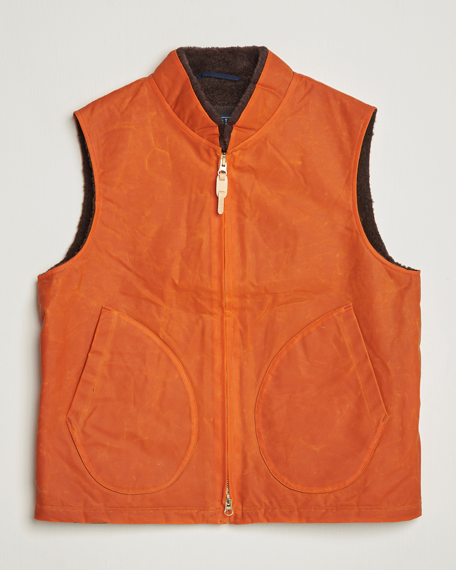 Uomini | Giacche | Manifattura Ceccarelli | Mountain Vest Orange