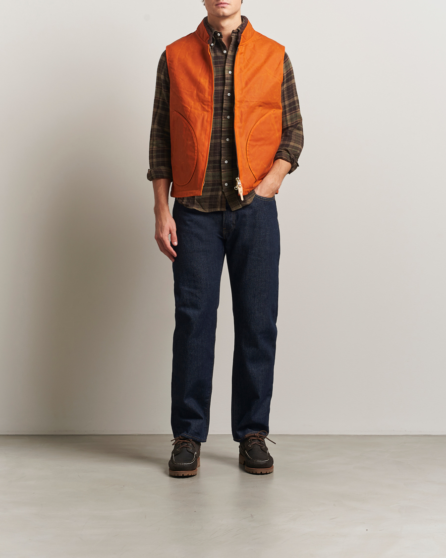 Uomini | Giacche | Manifattura Ceccarelli | Mountain Vest Orange