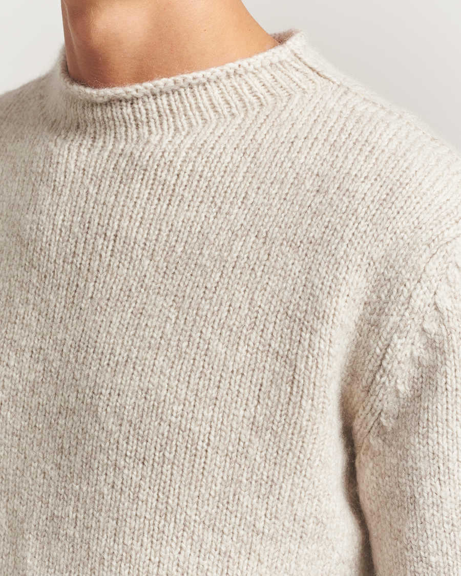 Uomini | Maglieria | Massimo Alba | Cashmere/Silk Knitted Sweater Snow