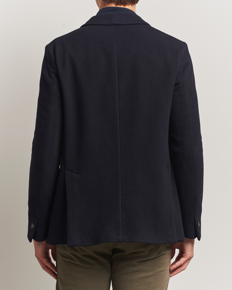Uomini | Giacche | Massimo Alba | Cashmere Peacoat Navy