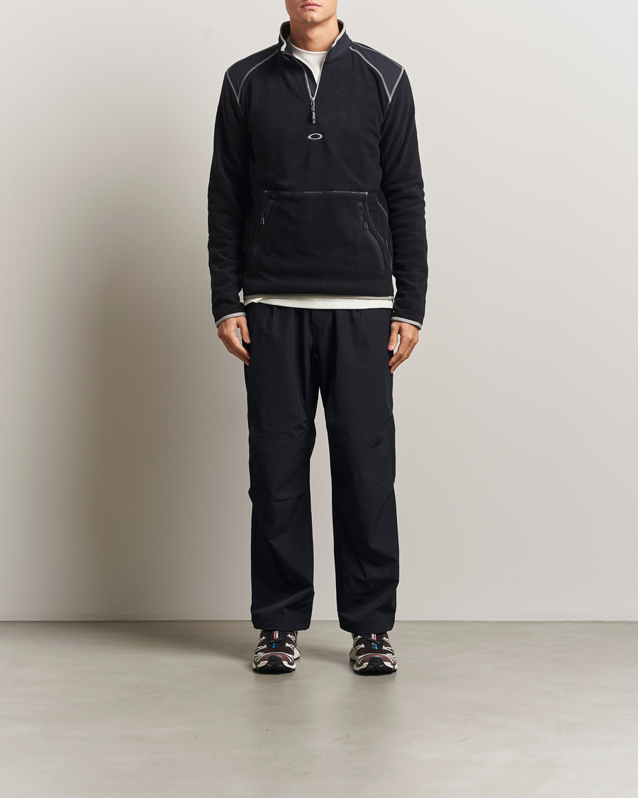 Uomini | Maglieria | Oakley | Butter Tech Half Zip Fleece Black