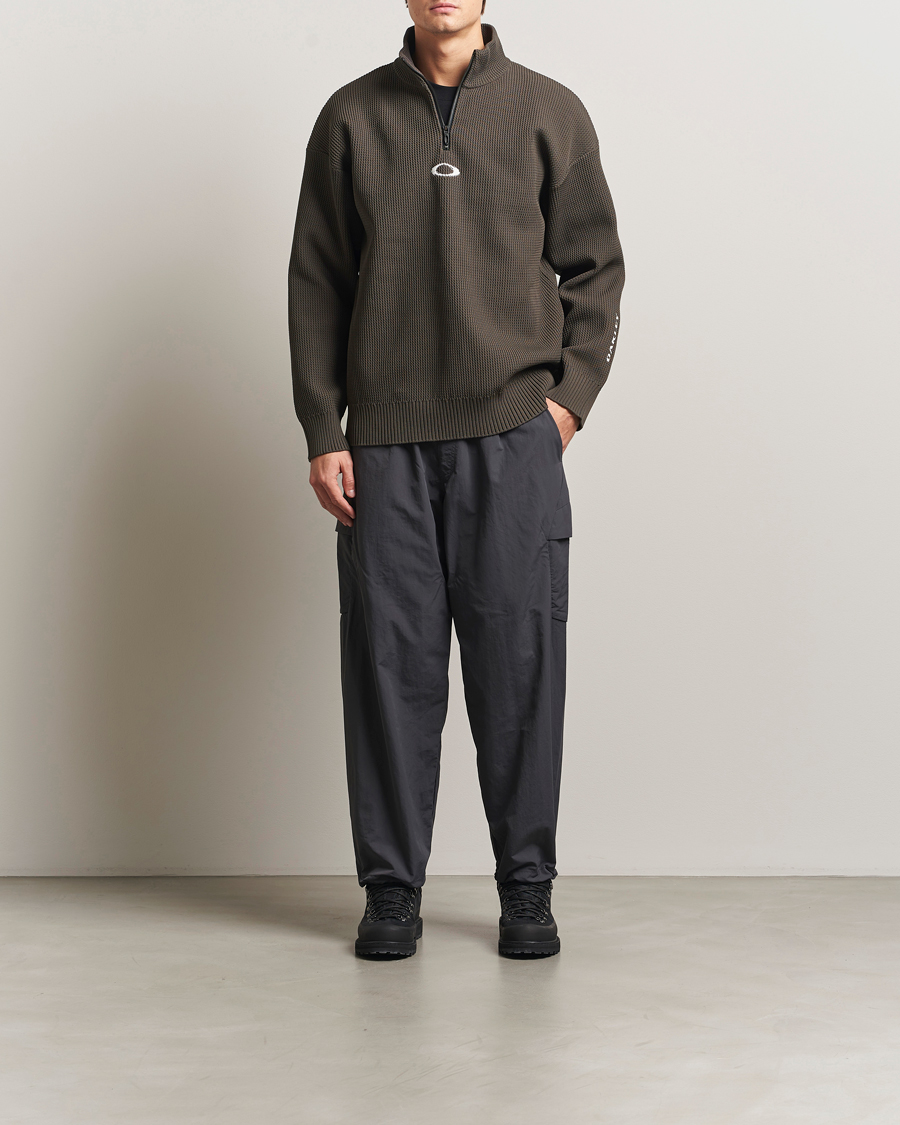 Uomini | Maglieria | Oakley | FGL New Retro Half Zip Sweater Black