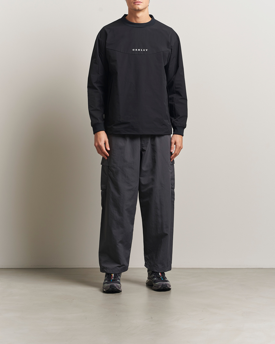Uomini | Maglieria | Oakley | FGL Undulate Crew Jacket Blackout