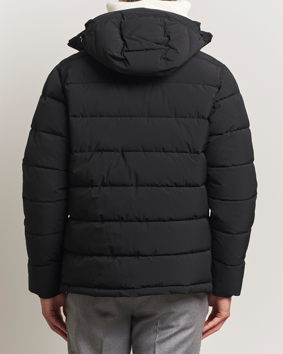 Uomini | Giacche | Oscar Jacobson | Hooded Puffer Jacket Black