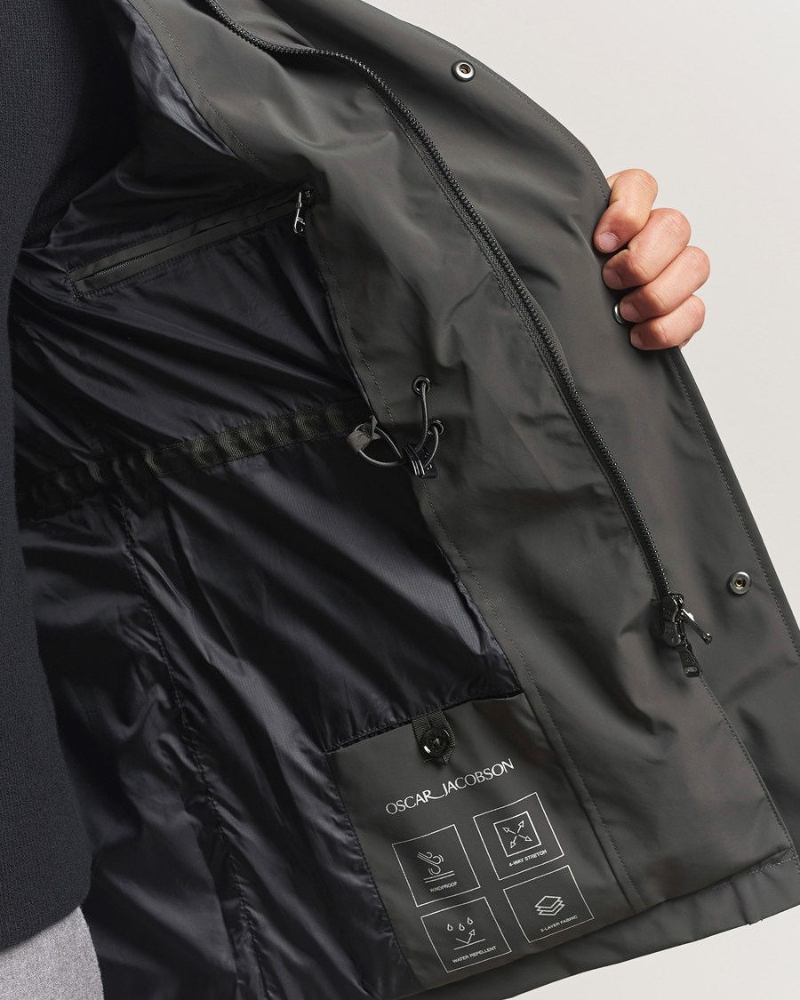 Uomini | Giacche | Oscar Jacobson | M65 Nylon Field Jacket Olive