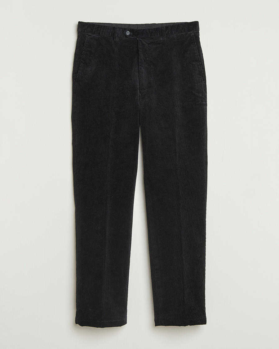 Uomini | Pantaloni | Oscar Jacobson | Del S Straight Pants Black