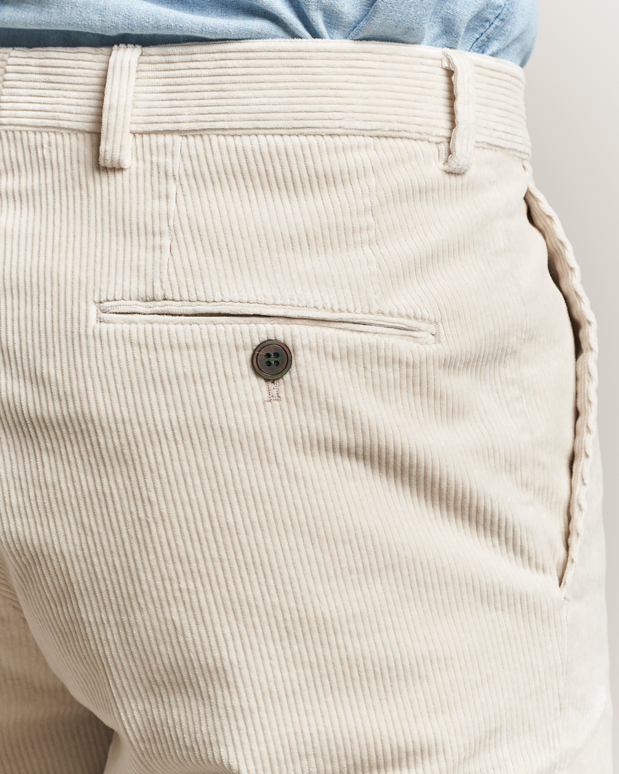 Uomini | Pantaloni | Oscar Jacobson | Del S Straight Pants White